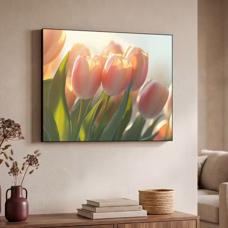 Art Frame - Tulpen - Roze - Zonnestralen — 7