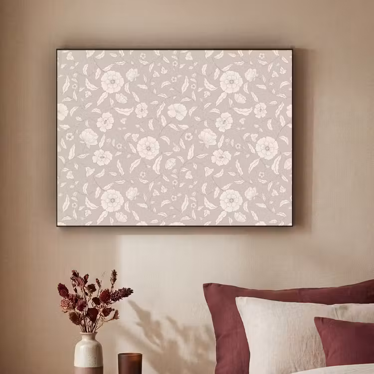 Art Frame - Bloemen - Blaadjes - Patroon — 3