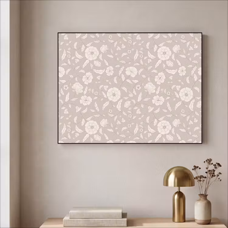 Art Frame - Bloemen - Blaadjes - Patroon — 5