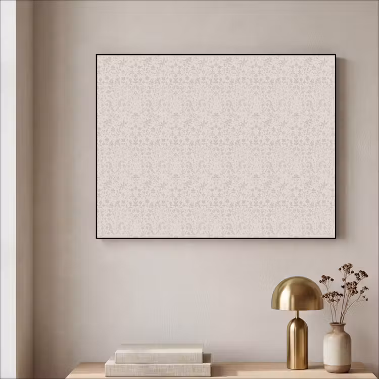 Art Frame - Bloemen - Bladeren - Licht - Taupe — 5