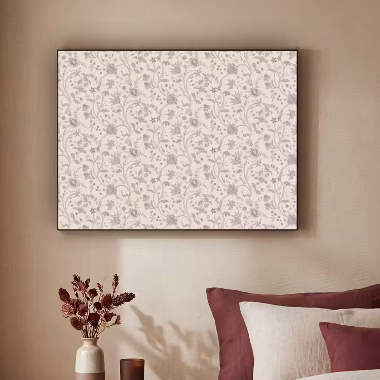 Art Frame - Patroon - Bloemen - Paars — 3