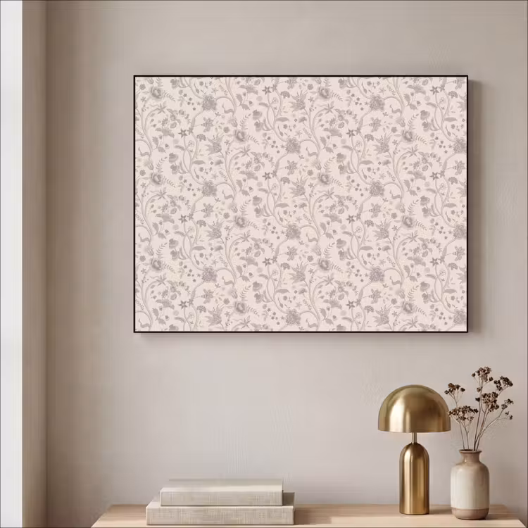 Art Frame - Patroon - Bloemen - Paars — 5