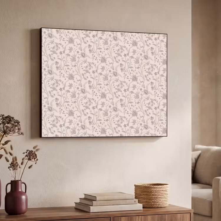 Art Frame - Patroon - Bloemen - Paars — 7