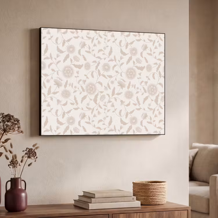 Art Frame - Sierlijk - Bloemen - Beige — 7