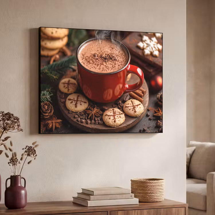 Art Frame - Chocolademelk - Mok - Winter - Kerst - Gezelligheid — 7