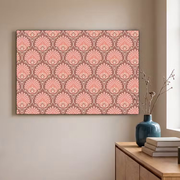 Art Frame - Waaiermotief - Patroon - Roze — 5