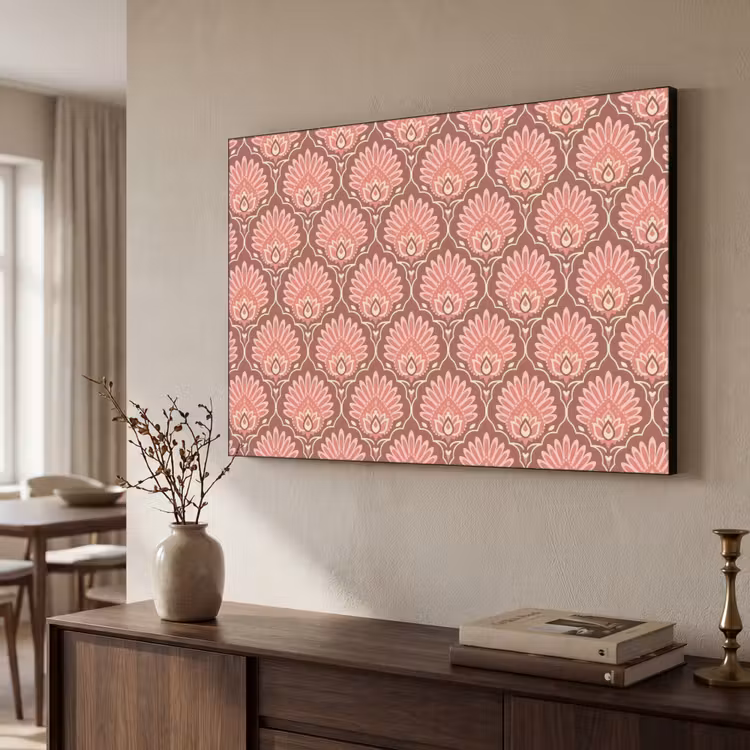 Art Frame - Waaiermotief - Patroon - Roze — 7