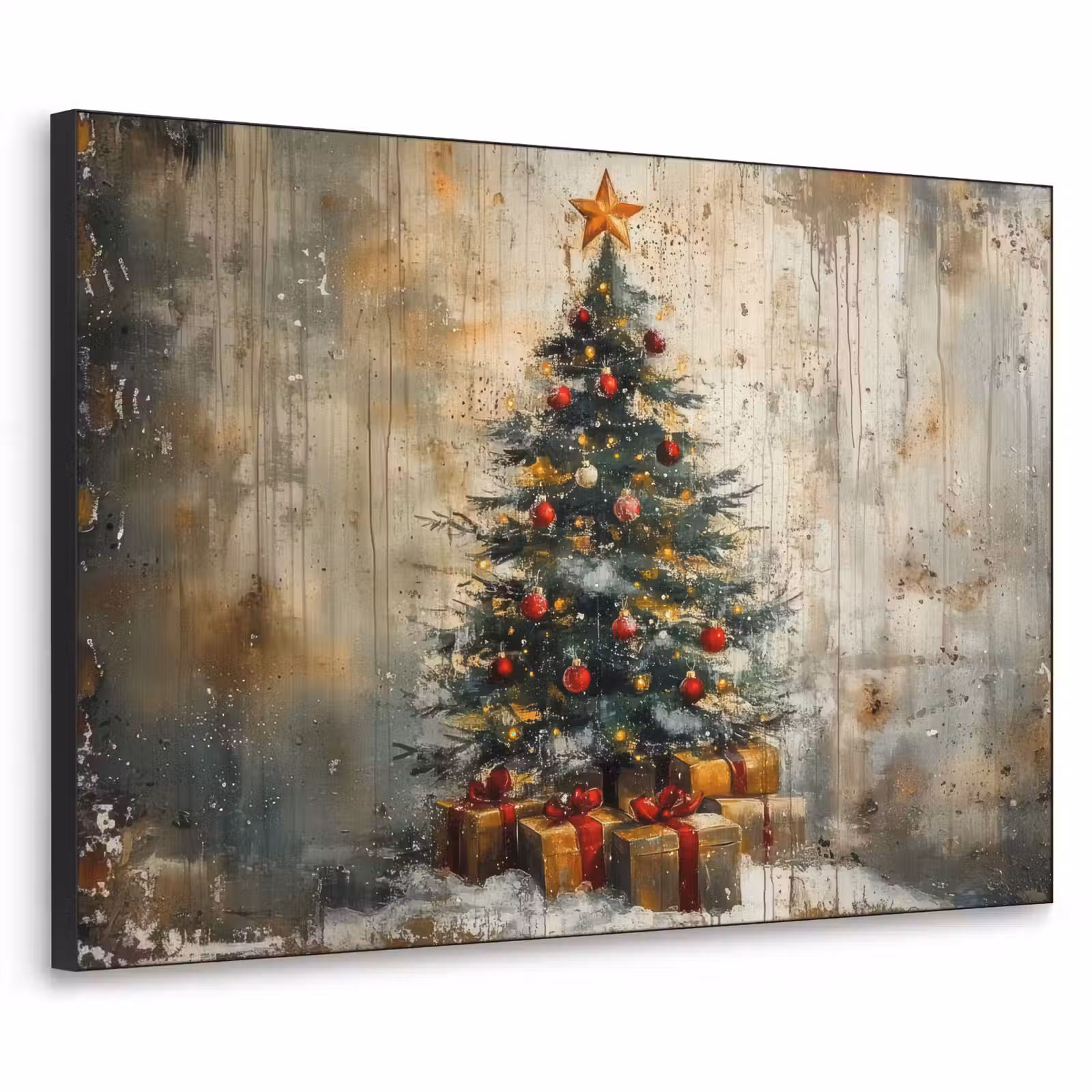 Art Frame - Kerstboom - Vintage - Kerst - Cadeau — 1