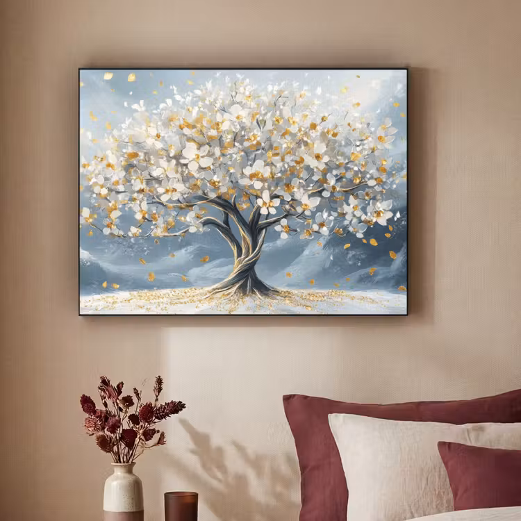 Art Frame - Boom - Winter - Levensboom - Modern - Goud — 3