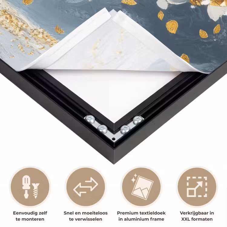 Art Frame - Boom - Winter - Levensboom - Modern - Goud — 4
