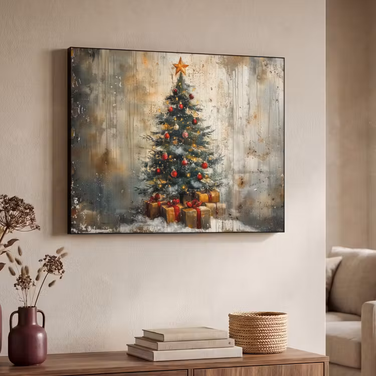 Art Frame - Kerstboom - Vintage - Kerst - Cadeau — 7