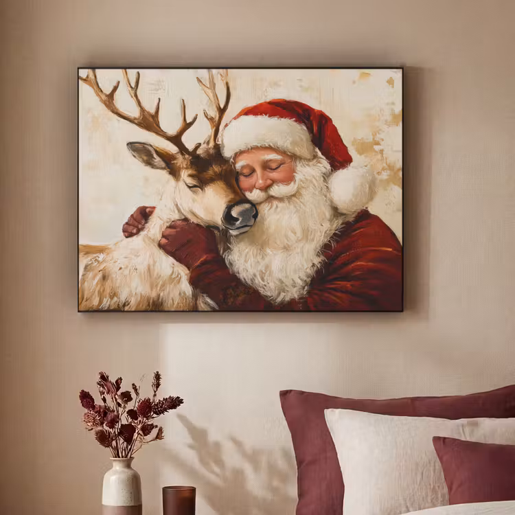 Art Frame - Kerstman - Rendier - Kerst - Christmas — 3