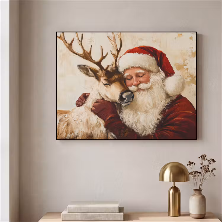 Art Frame - Kerstman - Rendier - Kerst - Christmas — 5