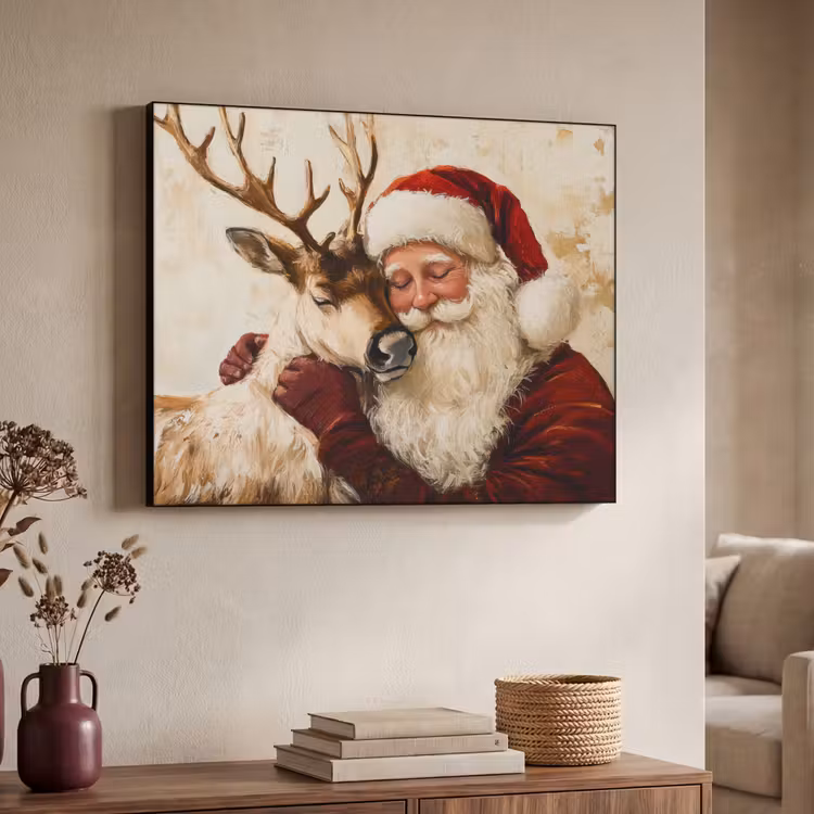 Art Frame - Kerstman - Rendier - Kerst - Christmas — 7