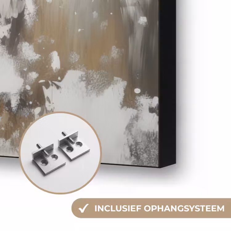 Art Frame - Sneeuwpop - Winter - Sneeuw - Beige — 6