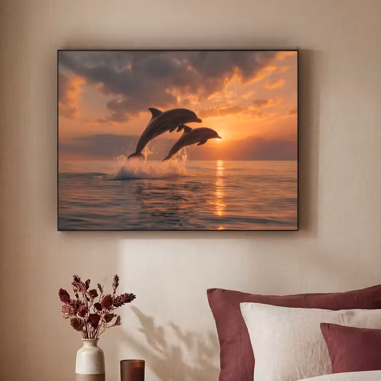 Art Frame - Dolfijnen - Zee - Realistisch — 3