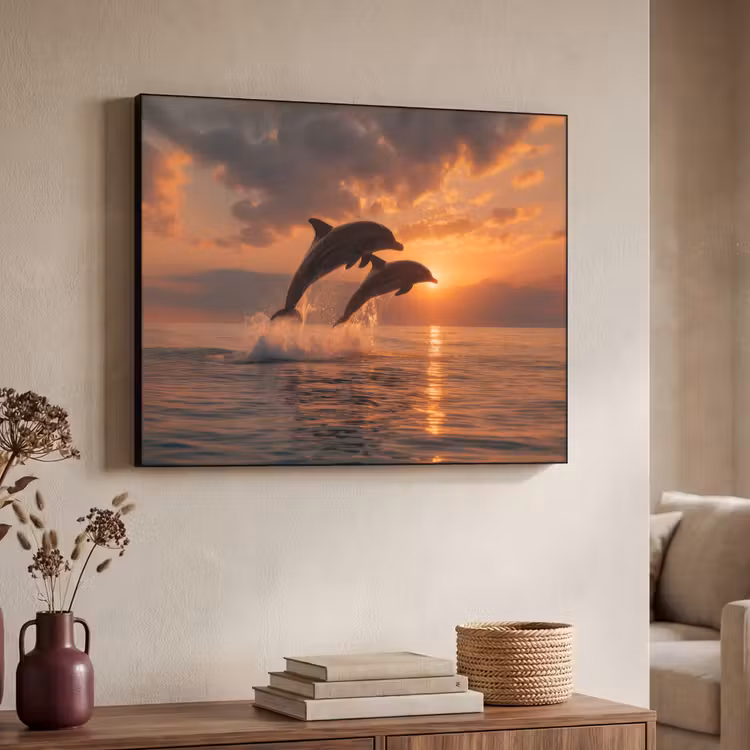 Art Frame - Dolfijnen - Zee - Realistisch — 7