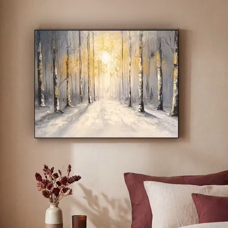 Art Frame - Winter - Abstract - Sneeuw - Natuur - Zon — 3
