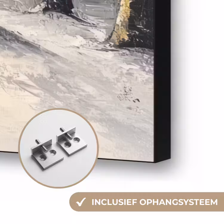 Art Frame - Winter - Abstract - Sneeuw - Natuur - Zon — 6
