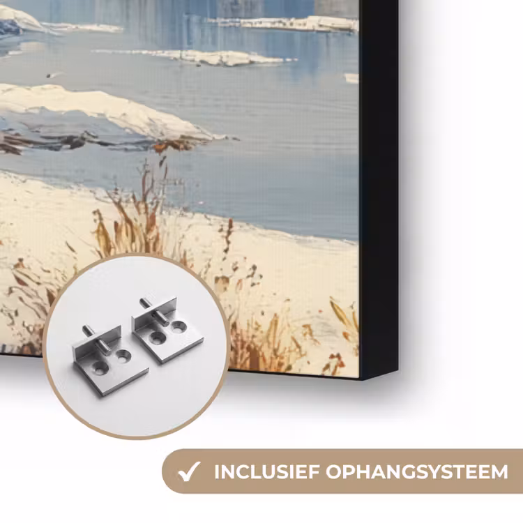 Art Frame - Winter - Sneeuw - Huis - Natuur — 6