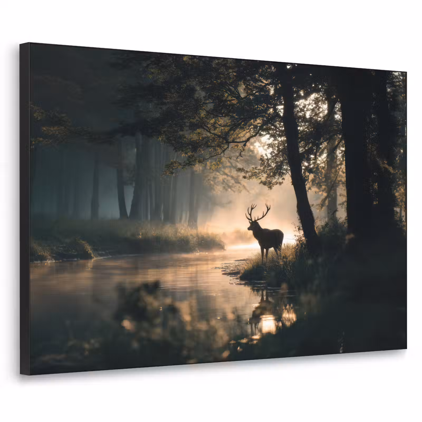 Art Frame - Hert - Bosbeek - Mystiek — 1