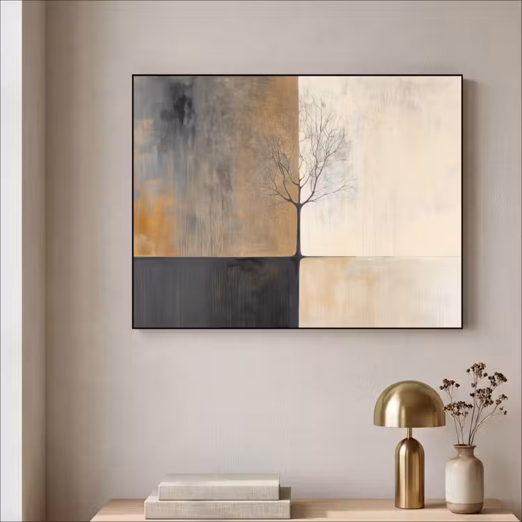 Art Frame - Boom - Vlakken - Takken - Kleurverloop — 5