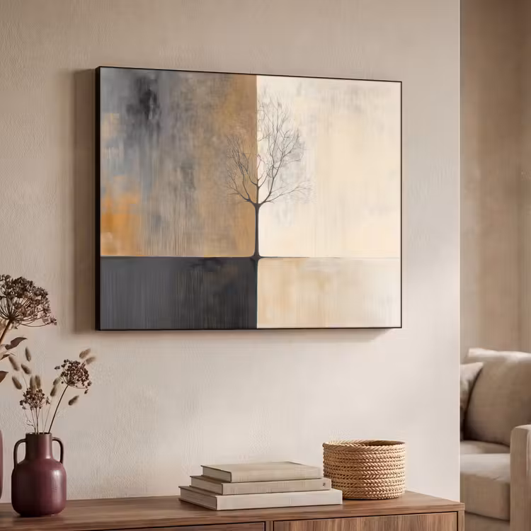 Art Frame - Boom - Vlakken - Takken - Kleurverloop — 7