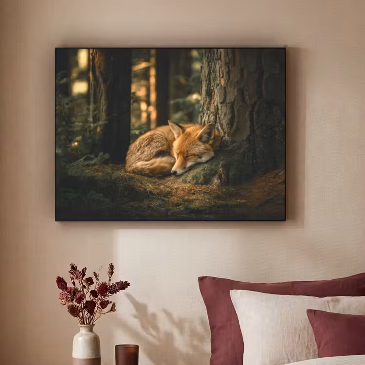 Art Frame - Vos - Bos - Slapen — 3