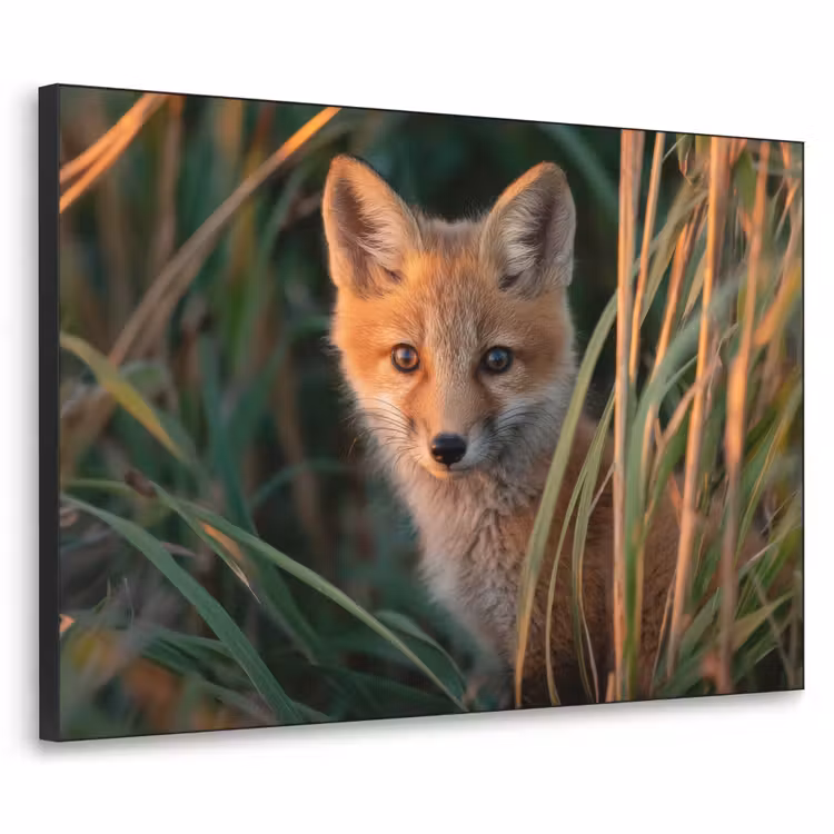 Art Frame - Vos - Oranje - Gras — 1