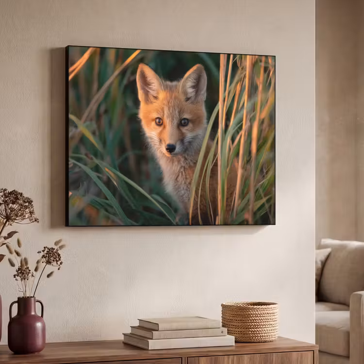 Art Frame - Vos - Oranje - Gras — 7