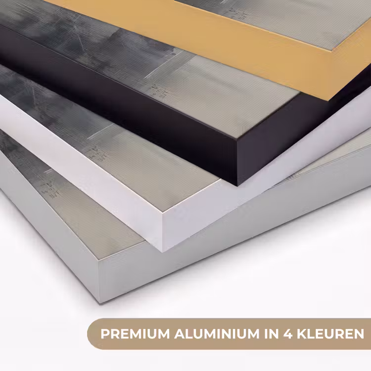 Art Frame - Kleurenpalet - Penseelstreken - Beige - Nevelig — 2