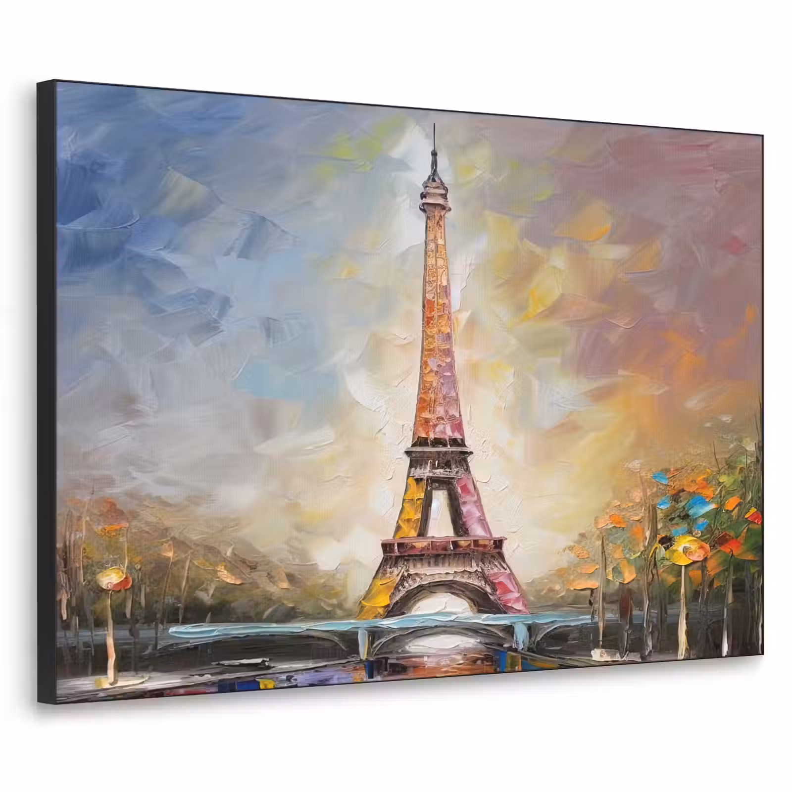 Art Frame - Eiffeltoren - Schilderij - Olieverf - Parijs — 1