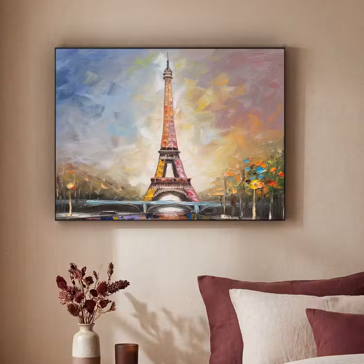 Art Frame - Eiffeltoren - Schilderij - Olieverf - Parijs — 3