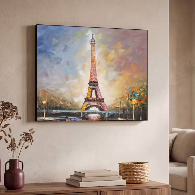 Art Frame - Eiffeltoren - Schilderij - Olieverf - Parijs — 7