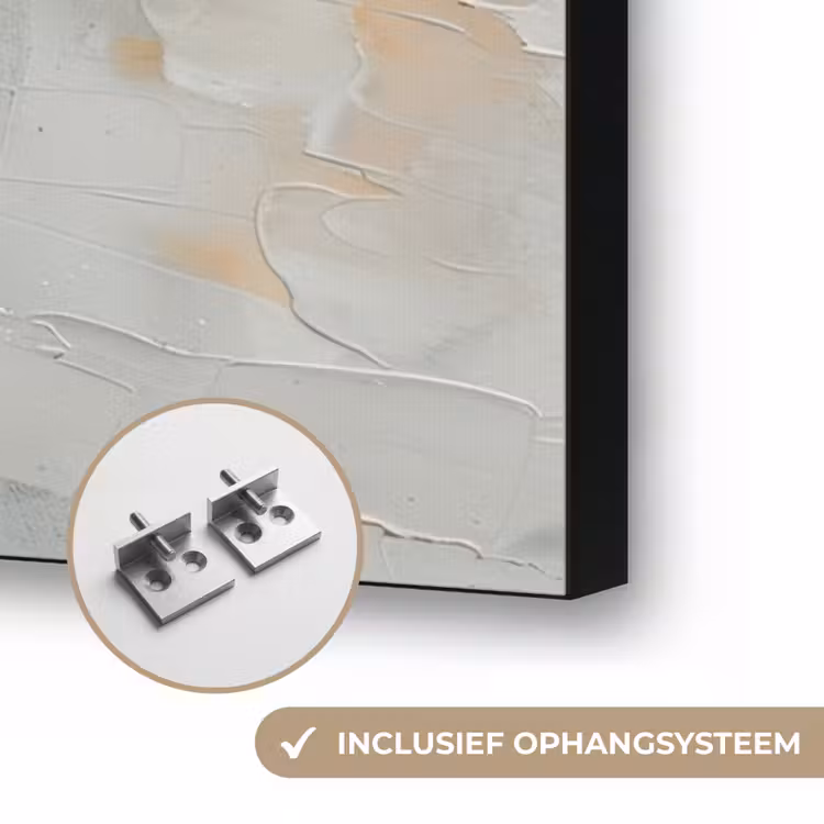 Art Frame - Modern - Oranje - Grijs - Kunst — 6