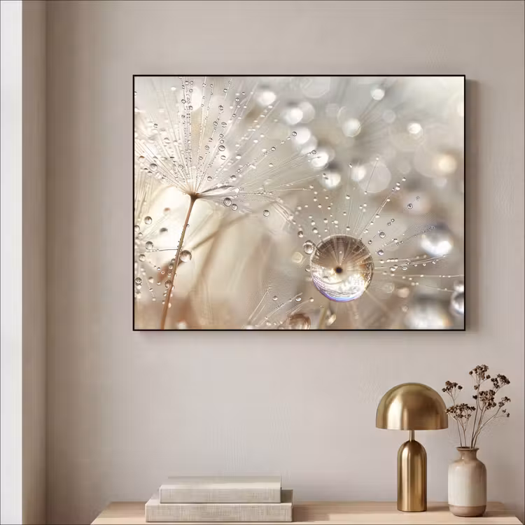Art Frame - Natuur - Bloemen - Druppels - Regen — 5
