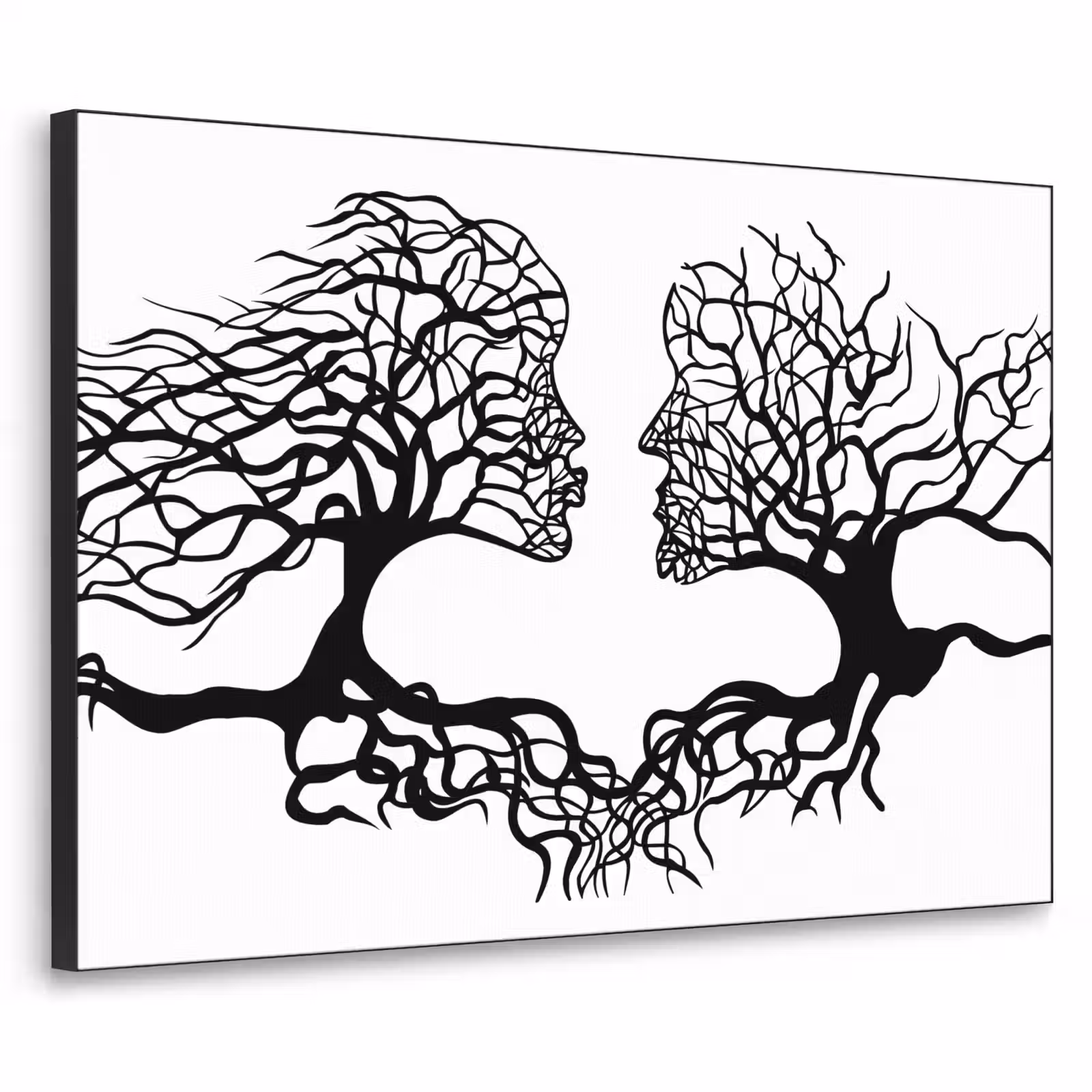 Art Frame - Bomen - Gezicht - Kunst - Abstract — 1