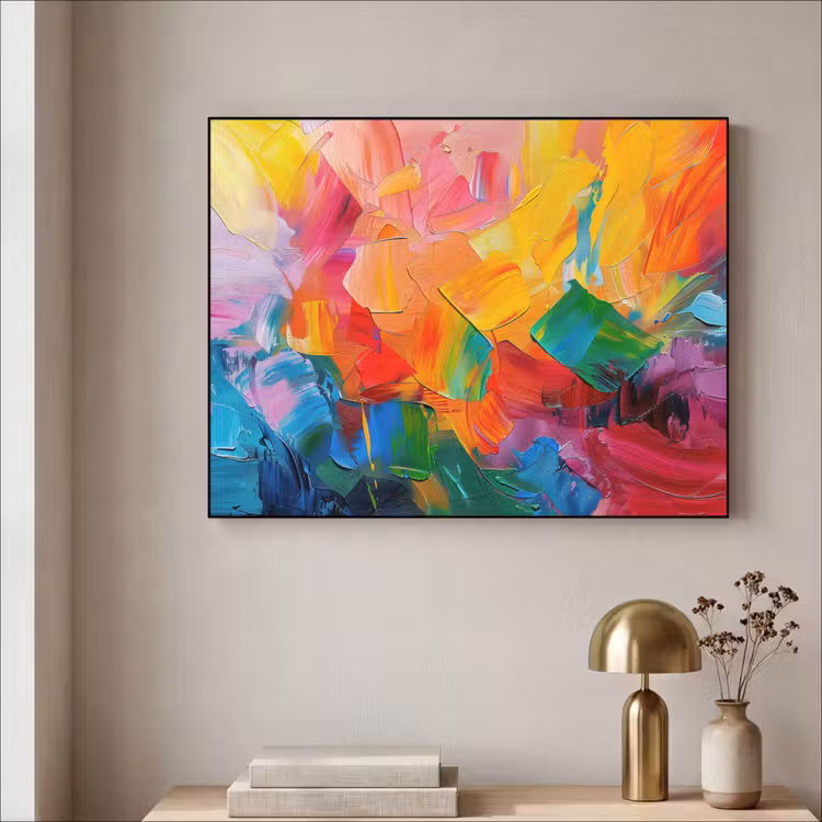 Art Frame - Abstract - Verflook - Modern - Kleurrijk — 5