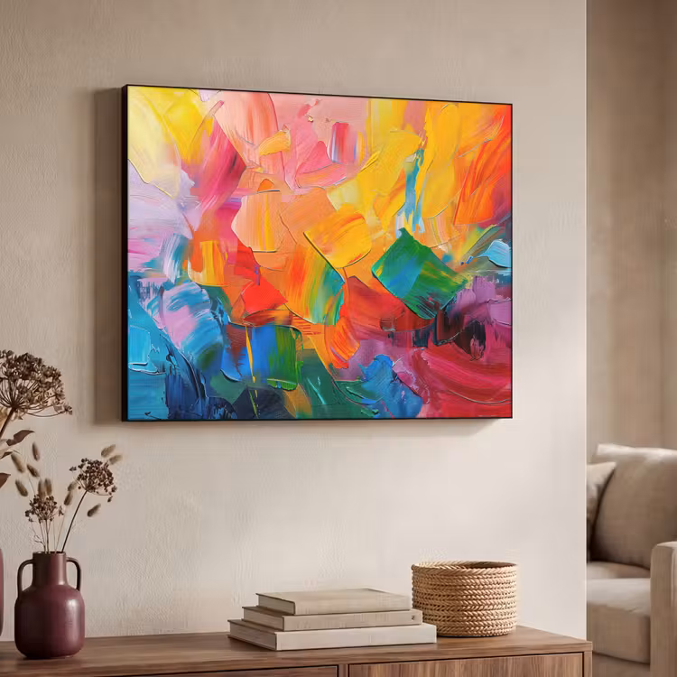 Art Frame - Abstract - Verflook - Modern - Kleurrijk — 7