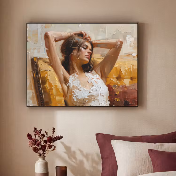 Art Frame - Vrouw - Kunst - Abstract - Modern — 3