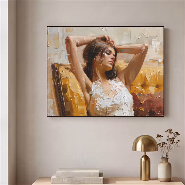 Art Frame - Vrouw - Kunst - Abstract - Modern — 5