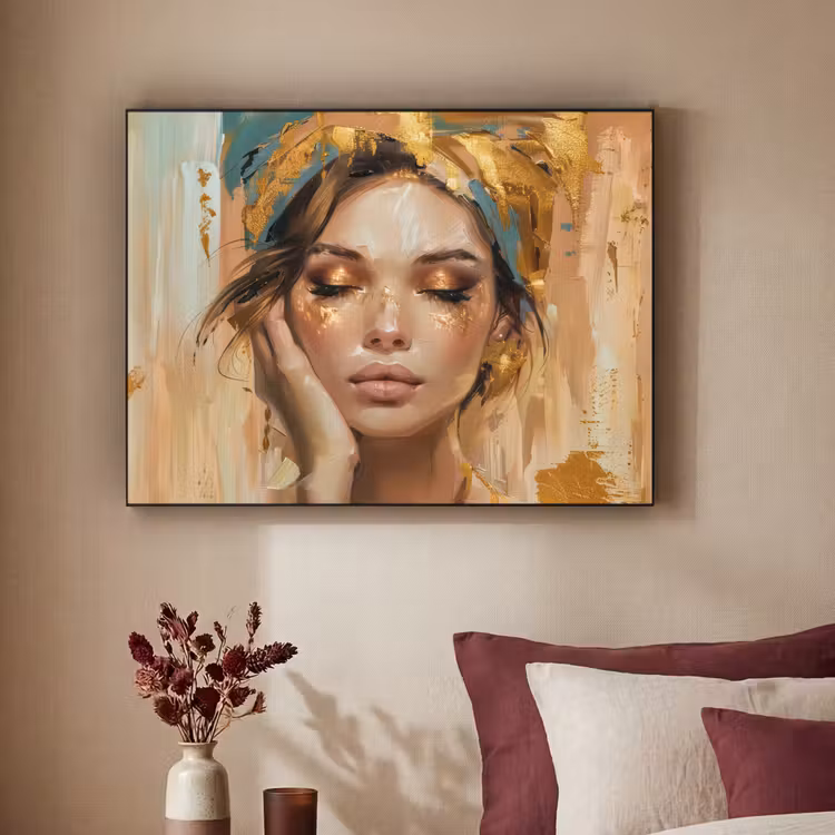 Art Frame - Vrouwen - Portret - Luxe - Goud — 3