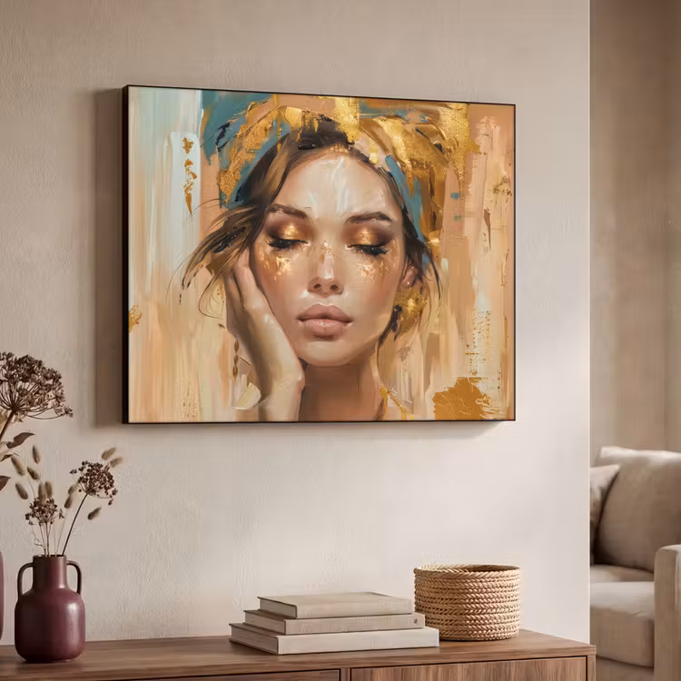 Art Frame - Vrouwen - Portret - Luxe - Goud — 7