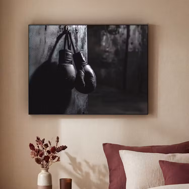 Art Frame - Bokshandschoenen - Muur - Duister - Zwart — 3
