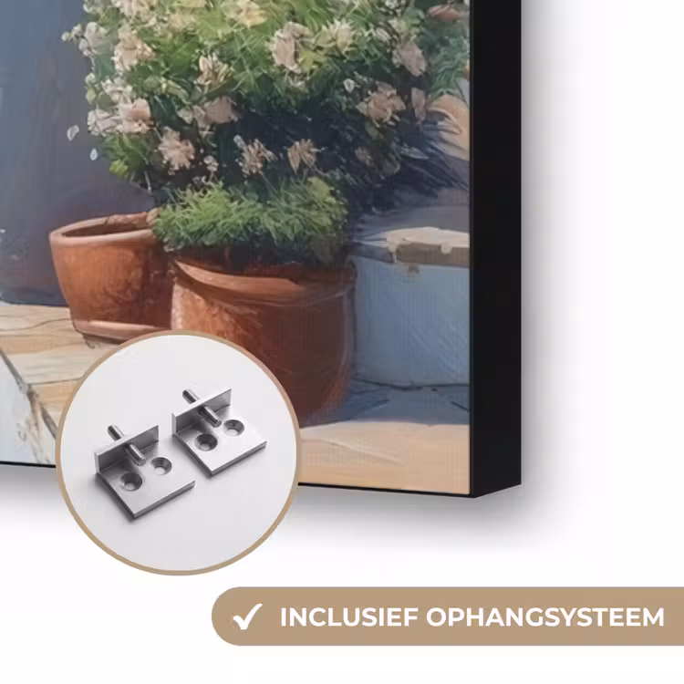 Art Frame - Huizen - Zee - Bomen - Bloemen — 6