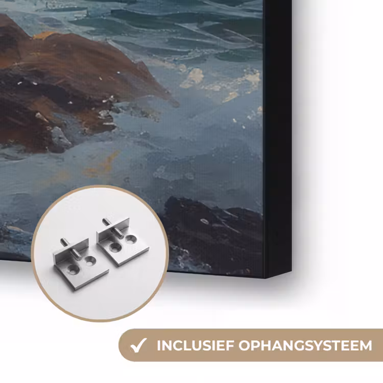 Art Frame - Zee - Zon - Golven - Rotsen — 6