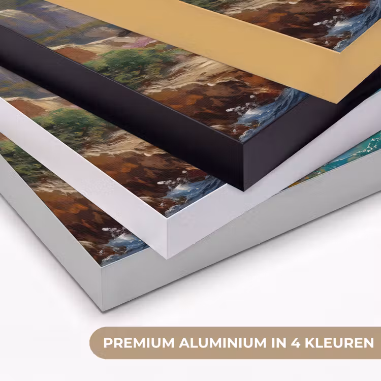 Art Frame - Zeilschip - Zee - Rotsen - Wolken — 2