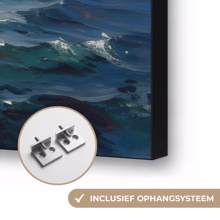 Art Frame - Zeilschip - Zee - Rotsen - Wolken — 6