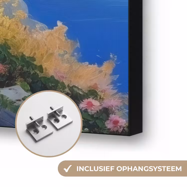 Art Frame - Trap - Huizen - Berglandschap - Zee — 6