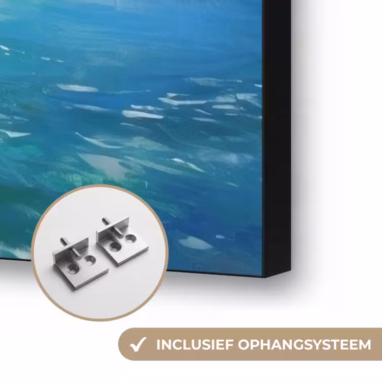 Art Frame - Zeilboot - Rotsen - Kust - Huizen — 6